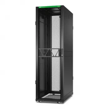 APC Netshelter SX Gen2 AR3100B2 – 42HE, 1991 A x 600 L x 1070 P mm, com painéis laterais, preto