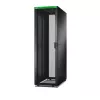 APC Easy Rack, 42U, Preto, com teto, rodas, pés, 4 suportes e painéis laterais, sem fundo, 1991H x 600B x 1000T mm
