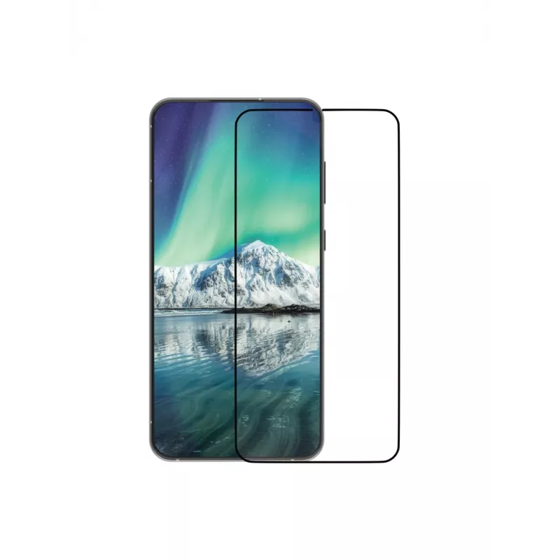 dbramante1928 eco-shield - Galaxy S24+ - proteção de ecrã em vidro temperado preta edge