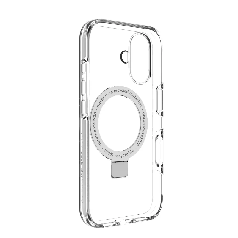 Capa dbramante1928 Iceland Ultra D3O MS Kick iPhone 16 transparente