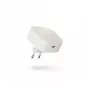 Adaptador de carregamento sem fios Zens ZESC18W/00 branco, carregamento rápido 18W, almofada recetora Qi