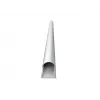 Multibrackets M Universal cobertura de cabos alumínio 33mm-B 1100-L metálico