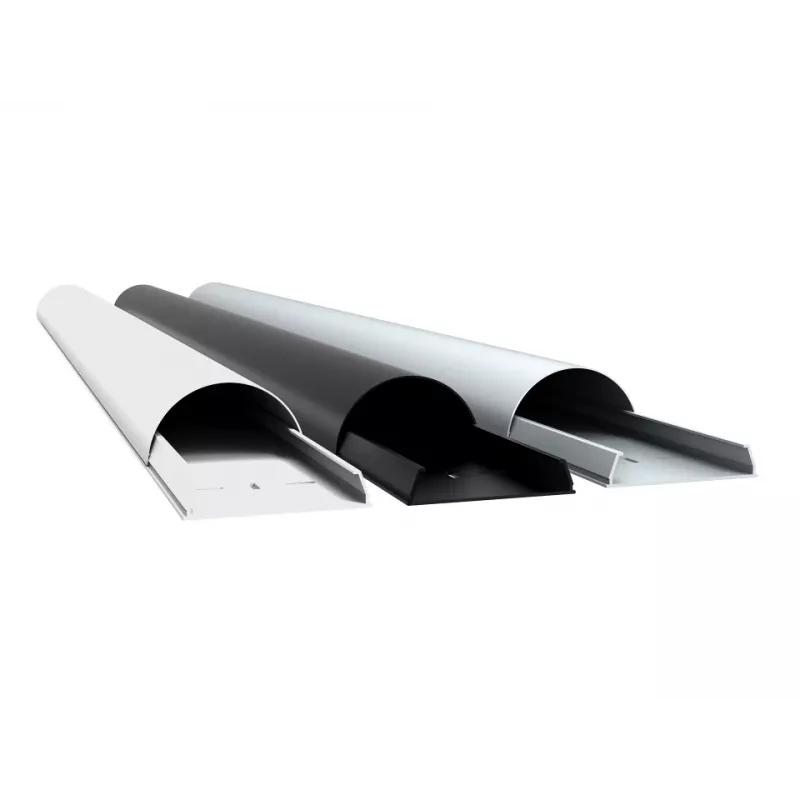 Multibrackets M Universal cobertura de cabos alumínio 33mm-B 1100-L metálico