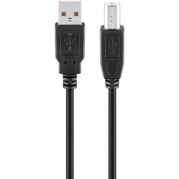 Cabo USB 2.0 Hi-Speed Goobay 93598 5 m preto