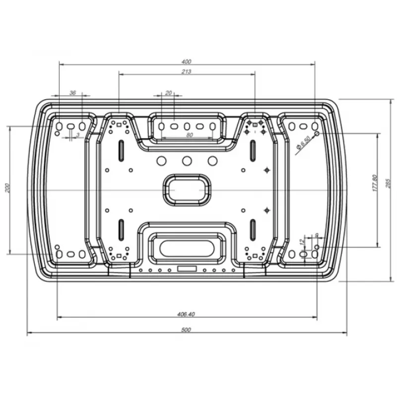Suporte Multibrackets M VESA Super fino Tilt & Turn
