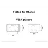 Multibrackets M VESA Super fino Tilt & Turn HD, 52 kg, 101,6 cm (40 polegadas), 2,16 m (85 polegadas), 100 x 100 mm, 400 x 400 mm, 0 - 7°