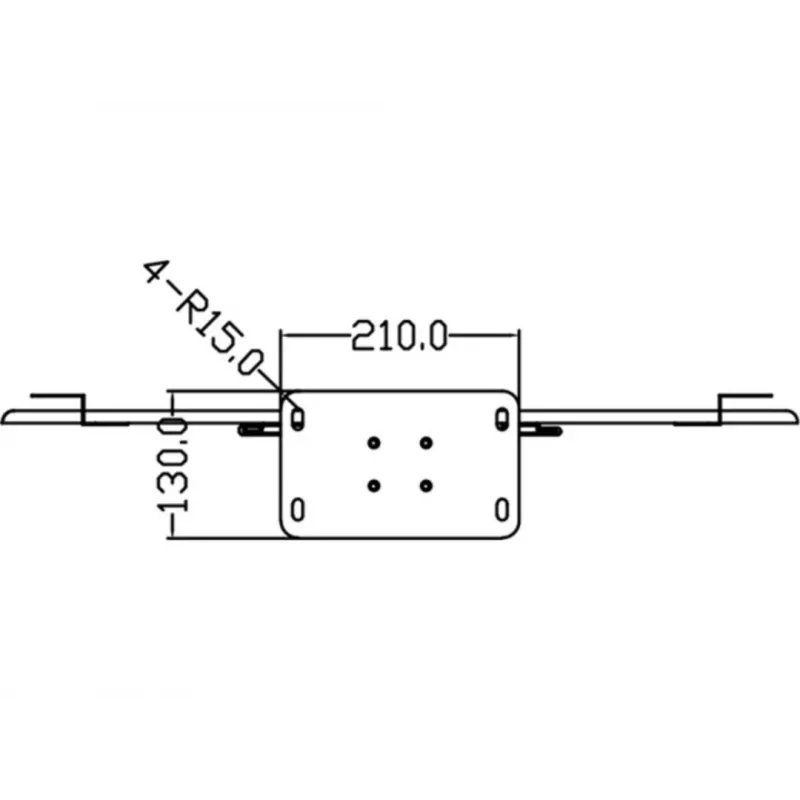 Suporte de ecrã Multibrackets M 180 individual preto com base