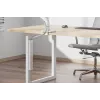 Tampa para cabos Neomounts ADS06-123WH magnética branca para estruturas de secretárias sentado/em pé vários cabos