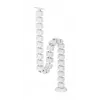 Organizador de cabos Neomounts ADS06-130WH fixação por parafusos, branco, 130 mm