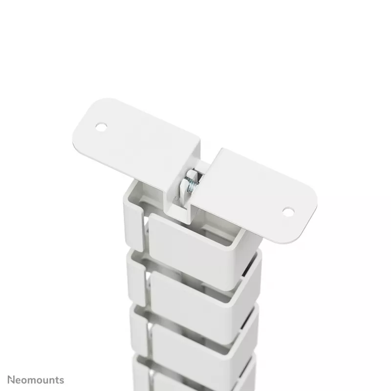 Organizador de cabos Neomounts ADS06-130WH fixação por parafusos, branco, 130 mm