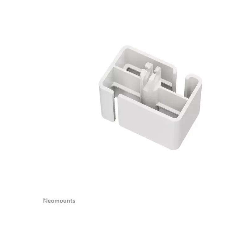 Calha para cabos com fixação por clipe Neomounts ADS06-131WH, organizador de cabos universal branco