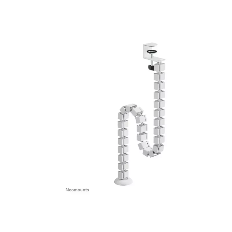 Calha para cabos com fixação por clipe Neomounts ADS06-131WH, organizador de cabos universal branco