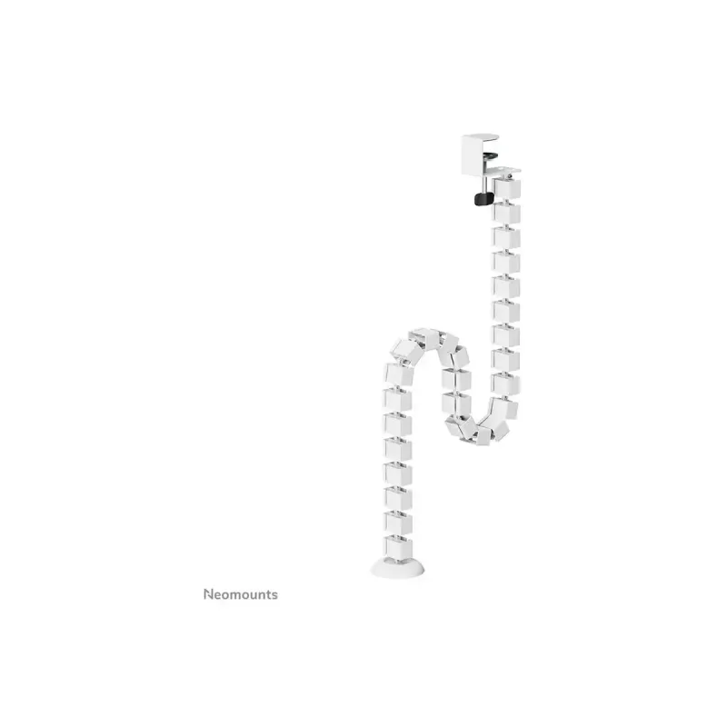 Calha para cabos com fixação por clipe Neomounts ADS06-131WH, organizador de cabos universal branco