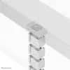 Organizador de calha para cabos Neomounts ADS06-132WH fixação magnética branco sistema de gestão de cabos modular