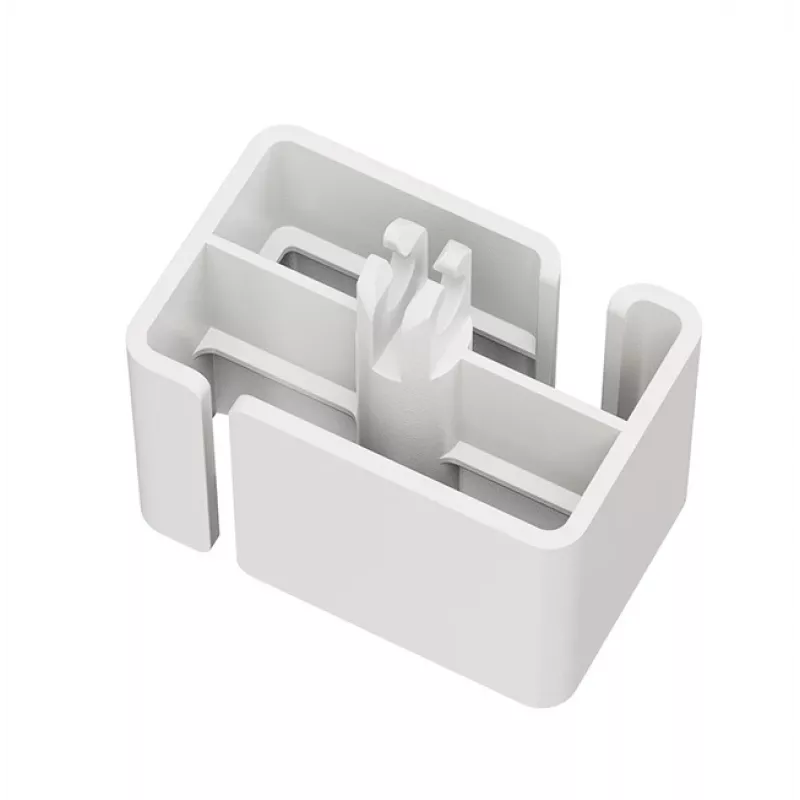 Organizador de calha para cabos Neomounts ADS06-132WH fixação magnética branco sistema de gestão de cabos modular