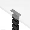 Calha para cabos Neomounts ADS06-133BL – calha magnética com fixação por parafusos, preto
