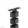 Calha para cabos Neomounts ADS06-133BL – calha magnética com fixação por parafusos, preto