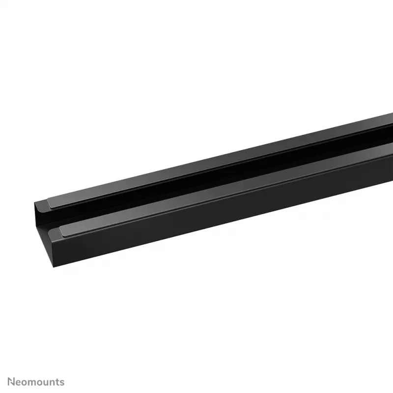 Calha para cabos Neomounts ADS06-133BL – calha magnética com fixação por parafusos, preto