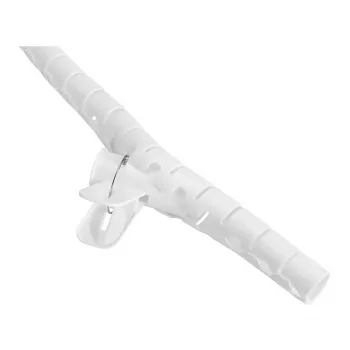 Manga para cabos Neomounts ADS06-141WH, tubo de gestão de cabos Ø20 mm, branco