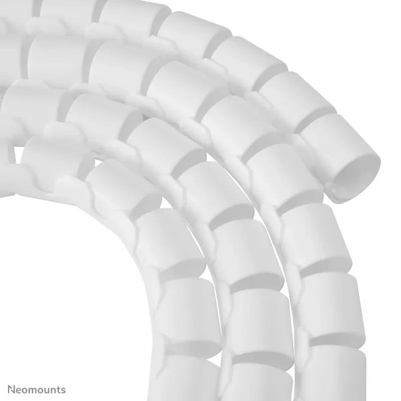 Manga/tubo para cabos Neomounts ADS06-142WH Ø25 mm branco para gestão de cabos
