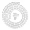 Manga/tubo para cabos Neomounts ADS06-142WH Ø25 mm branco para gestão de cabos