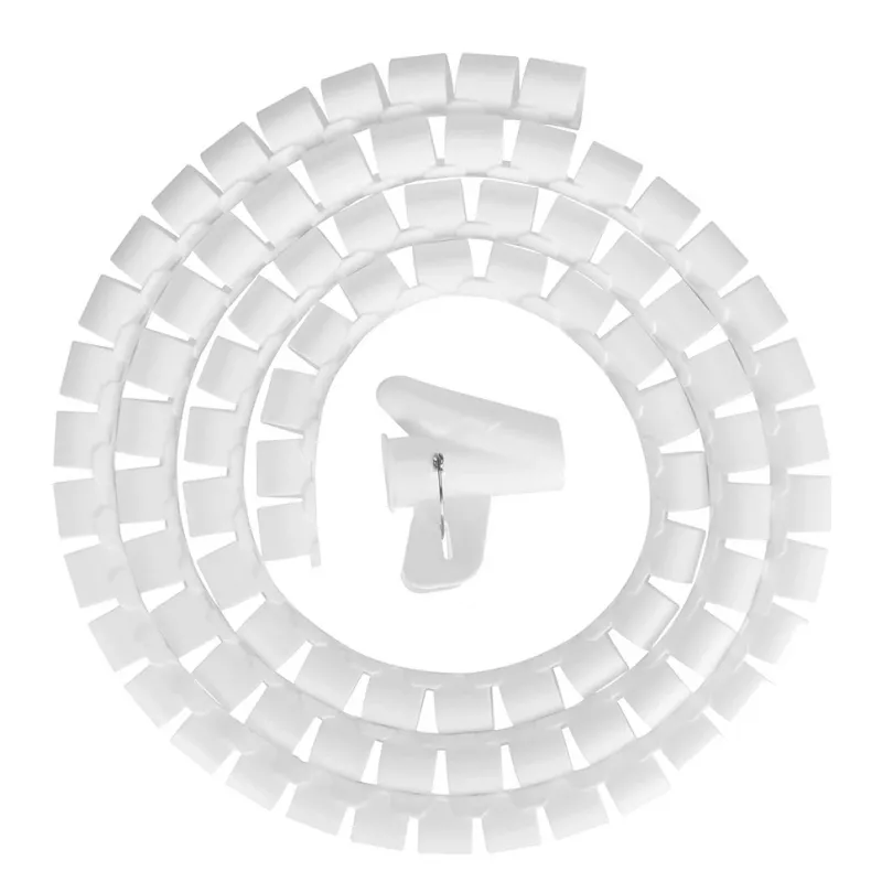 Manga/tubo para cabos Neomounts ADS06-142WH Ø25 mm branco para gestão de cabos