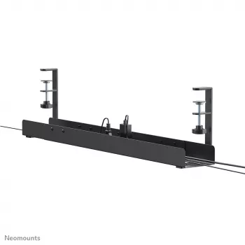 Calha para cabos Neomounts ADS07-120BL universal com clipe, 120 mm de largura, preto
