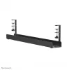 Calha para cabos Neomounts ADS07-120BL universal com clipe, 120 mm de largura, preto