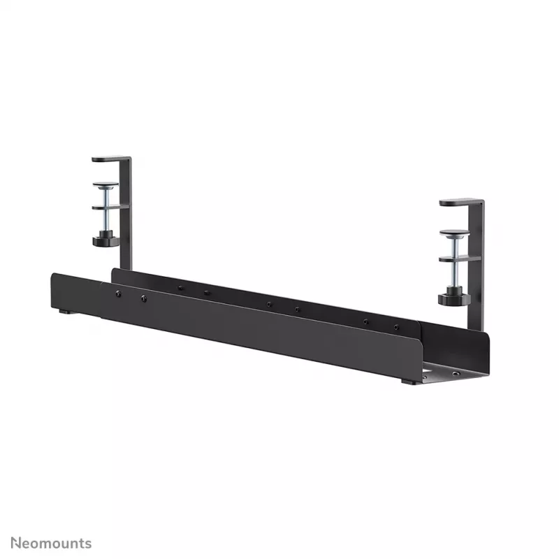 Calha para cabos Neomounts ADS07-120BL universal com clipe, 120 mm de largura, preto