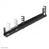 Calha para cabos Neomounts ADS07-120BL universal com clipe, 120 mm de largura, preto