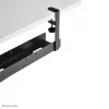 Calha para cabos Neomounts ADS07-120BL universal com clipe, 120 mm de largura, preto