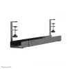Calha para cabos Neomounts ADS07-120BL universal com clipe, 120 mm de largura, preto