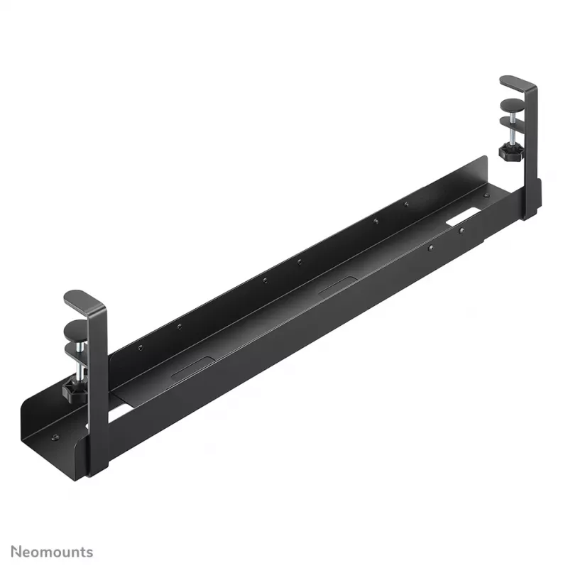 Calha para cabos Neomounts ADS07-120BL universal com clipe, 120 mm de largura, preto