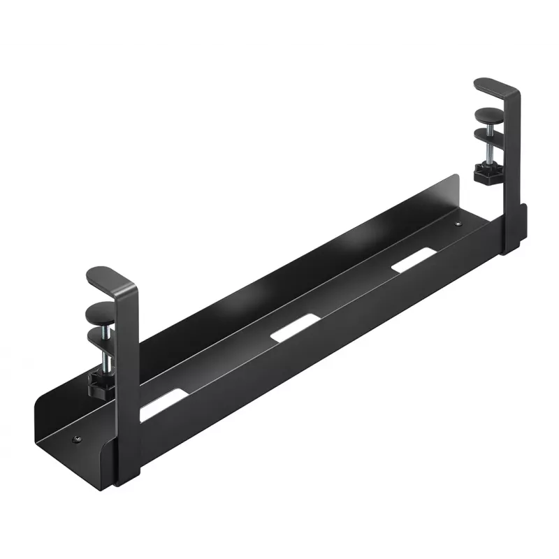 Calha para cabos Neomounts ADS07-121BL design com clipe universal preto