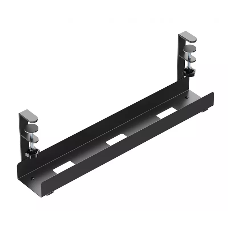 Calha para cabos Neomounts ADS07-121BL design com clipe universal preto