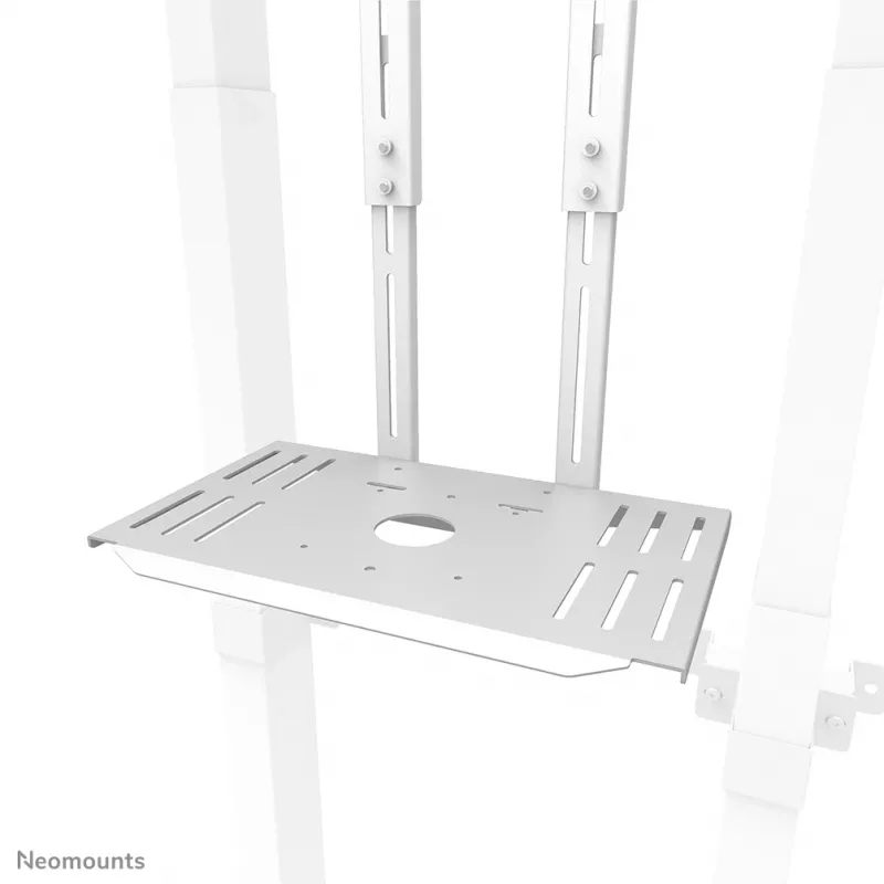 Neomounts AFL-875WH1 kit para videobar e multimédia, prateleira para câmara/AV, com adaptador Logitech Rally Bar (Mini), máx. 9 kg, aço, branco