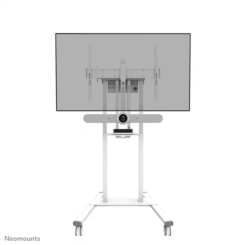 Neomounts AFL-875WH1 kit para videobar e multimédia, prateleira para câmara/AV, com adaptador Logitech Rally Bar (Mini), máx. 9 kg, aço, branco