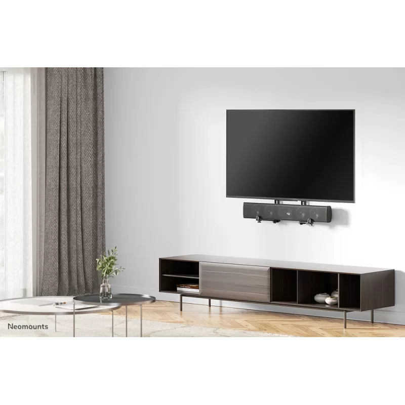Neomounts AWL29-650BL1 suporte para videobar/soundbar VESA - máx. 15 kg - universal