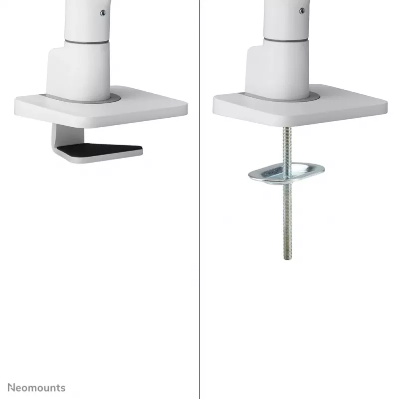 Neomounts DS70S-950WH1 braço para monitor 17-49 polegadas - mola a gás - fixação à secretária por cima - bloqueio a 180°