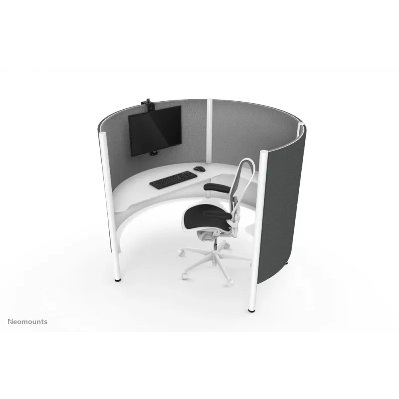 Neomounts FPMA-CH100preto suporte para monitor 10–30 polegadas – para divisórias – rotativo