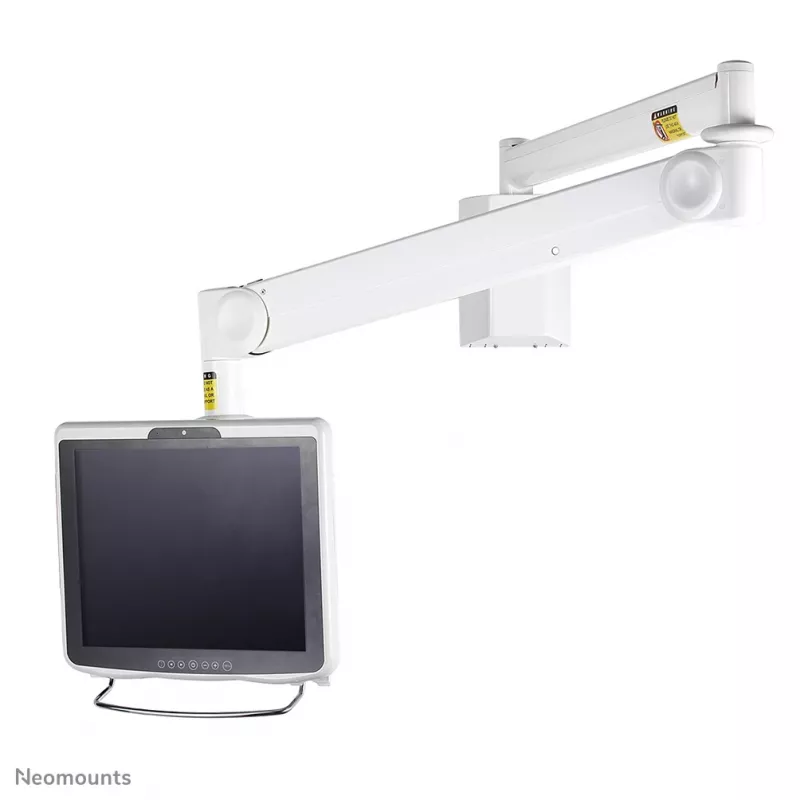 Braço para monitor médico de parede Neomounts FPMA-HAW100 10-24 polegadas - h 0-170 cm - mola a gás