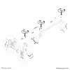 Braço para monitor médico de parede Neomounts FPMA-HAW100 10-24 polegadas - h 0-170 cm - mola a gás
