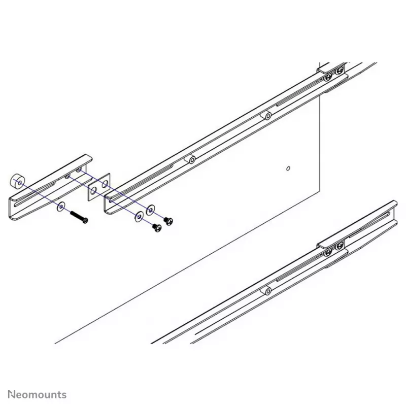 Adaptador VESA Neomounts FPMA-VESA800 27-60 polegadas