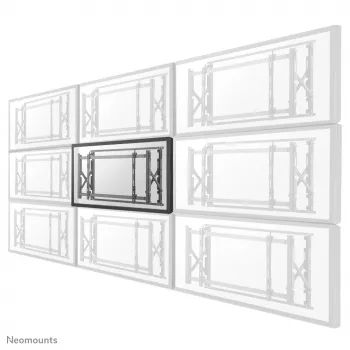 Suporte de parede para vídeo Neomounts LED-VW1750Schwarz — ecrã único, suporta 32 polegadas–55 polegadas, máx. 35 kg, VESA 200x200–600x400, preto