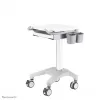 Carrinho multimédia Neomounts MED-M200 alumínio branco 1080 mm