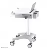 Carrinho multimédia Neomounts MED-M200 alumínio branco 1080 mm
