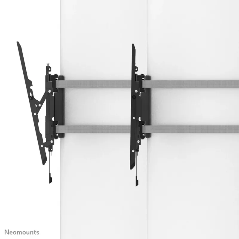Suporte de coluna para TV Neomounts WL35S-910BL16 40-75 polegadas - inclinável - com fecho - Ø 25-100 cm