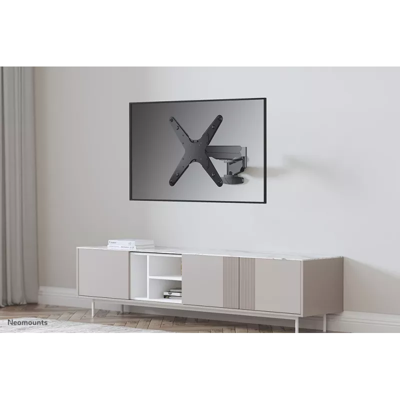 Suporte de parede para monitor/TV Neomounts WL70-550BL14 40-55 polegadas - mola a gás - totalmente articulado
