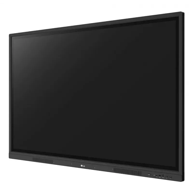 LG CreateBoard 65TR3DK-BM ecrã tátil interativo, 165,1 cm (65 polegadas), UHD 3840 x 2160, 350 cd/m², toque IR, Android 13, Wi-Fi, 8 GB / 64 GB, altifalantes, 16/7
