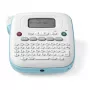 Impressora de etiquetas Brother PT-N20 – transferência térmica, 180×180 DPI, largura máx. 12 mm, velocidade de impressão 12 mm/s, LCD, branco/azul